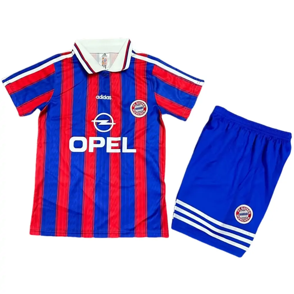 1995/97 FC Bayern Home Retro - Kids Jersey