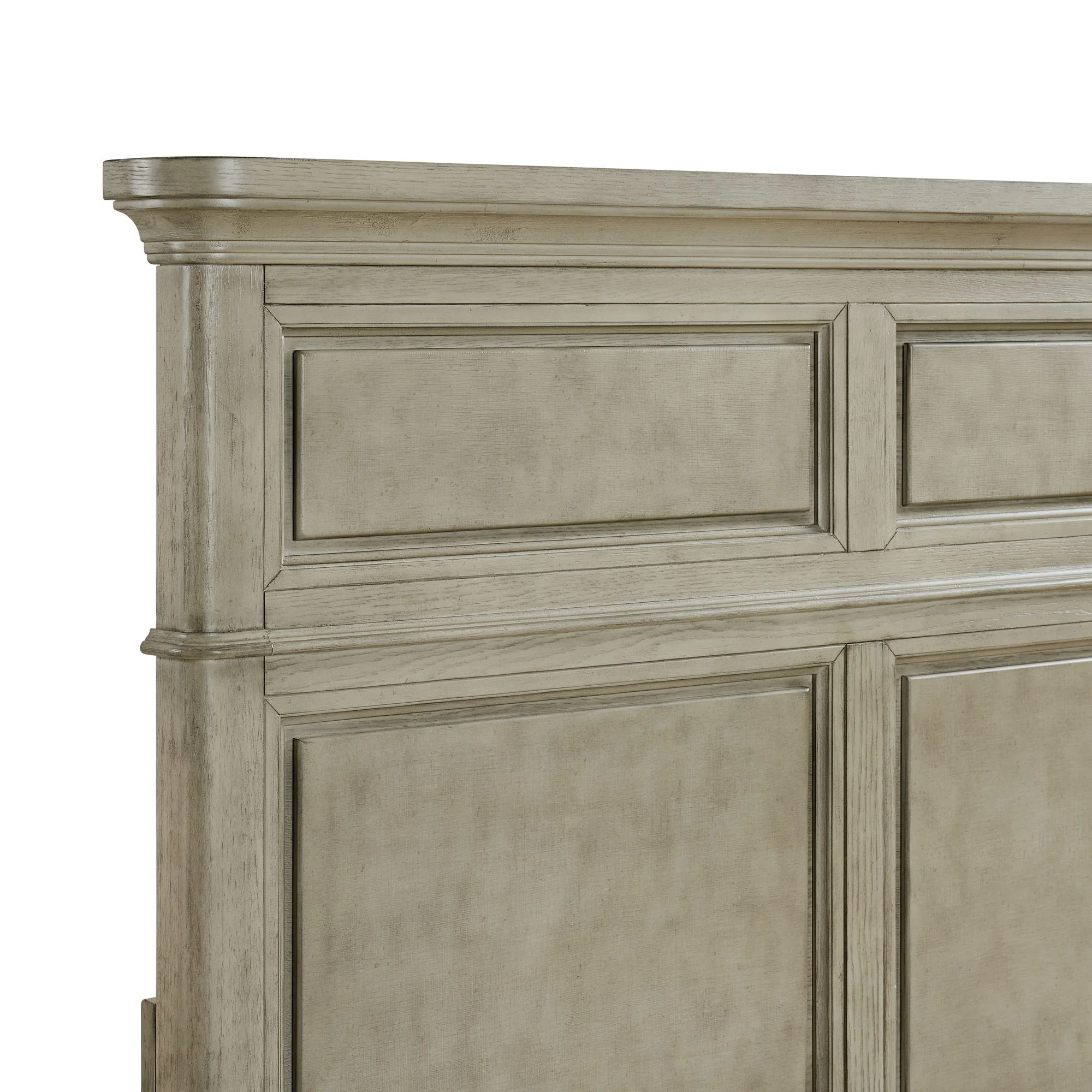 Picket House Furnishings Emiko Queen Panel 5PC Bedroom Set - Grey