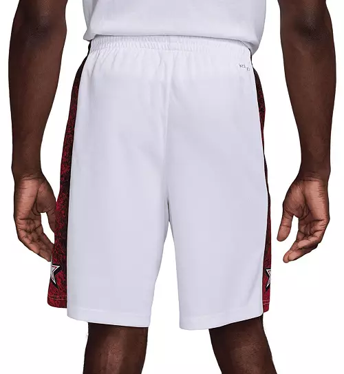 Men's USA Basketball  Blue 2024 Summer Olympics Swingman Shorts--White