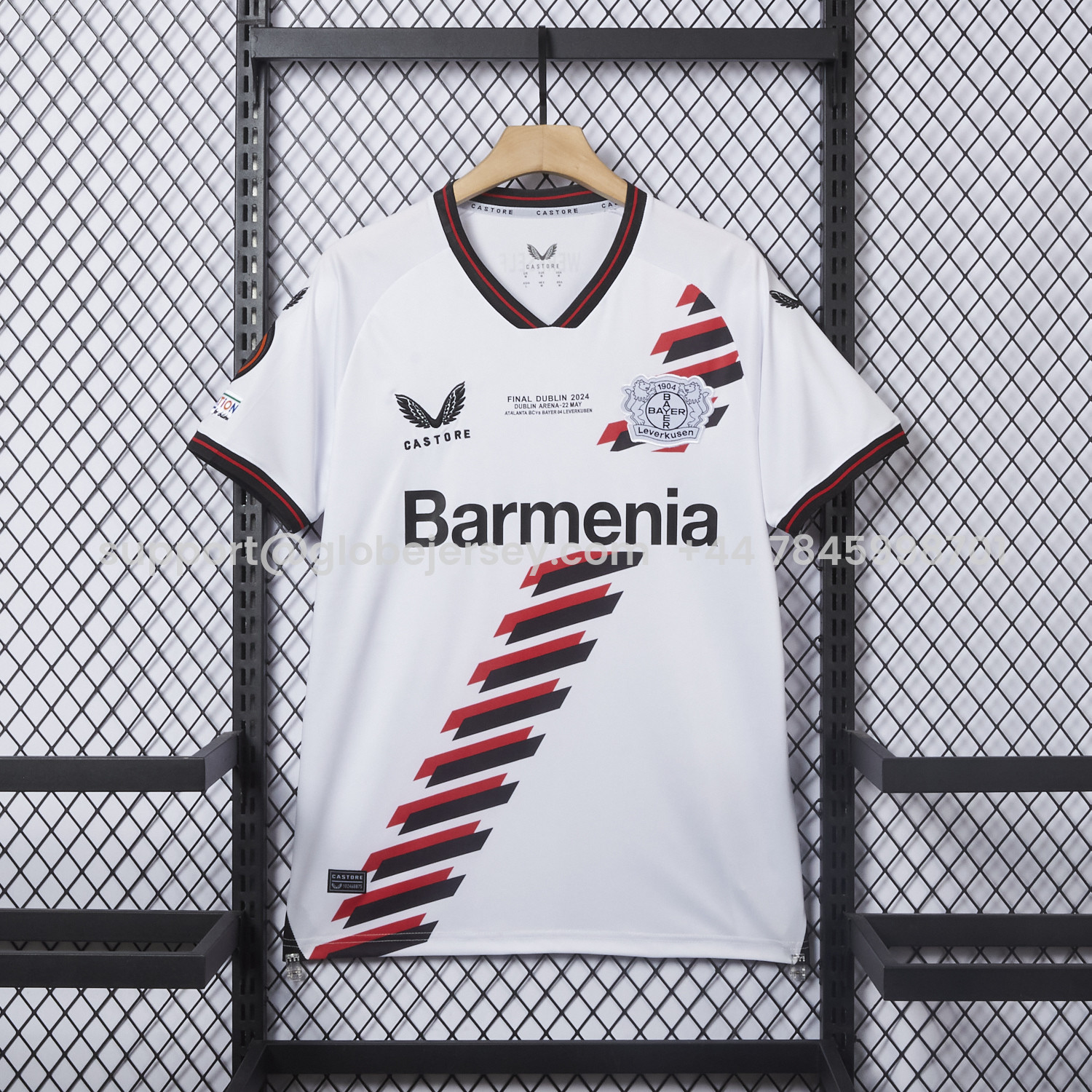 Retro Bayer 04 Leverkusen 23-24 Europa Conference League Final Jersey