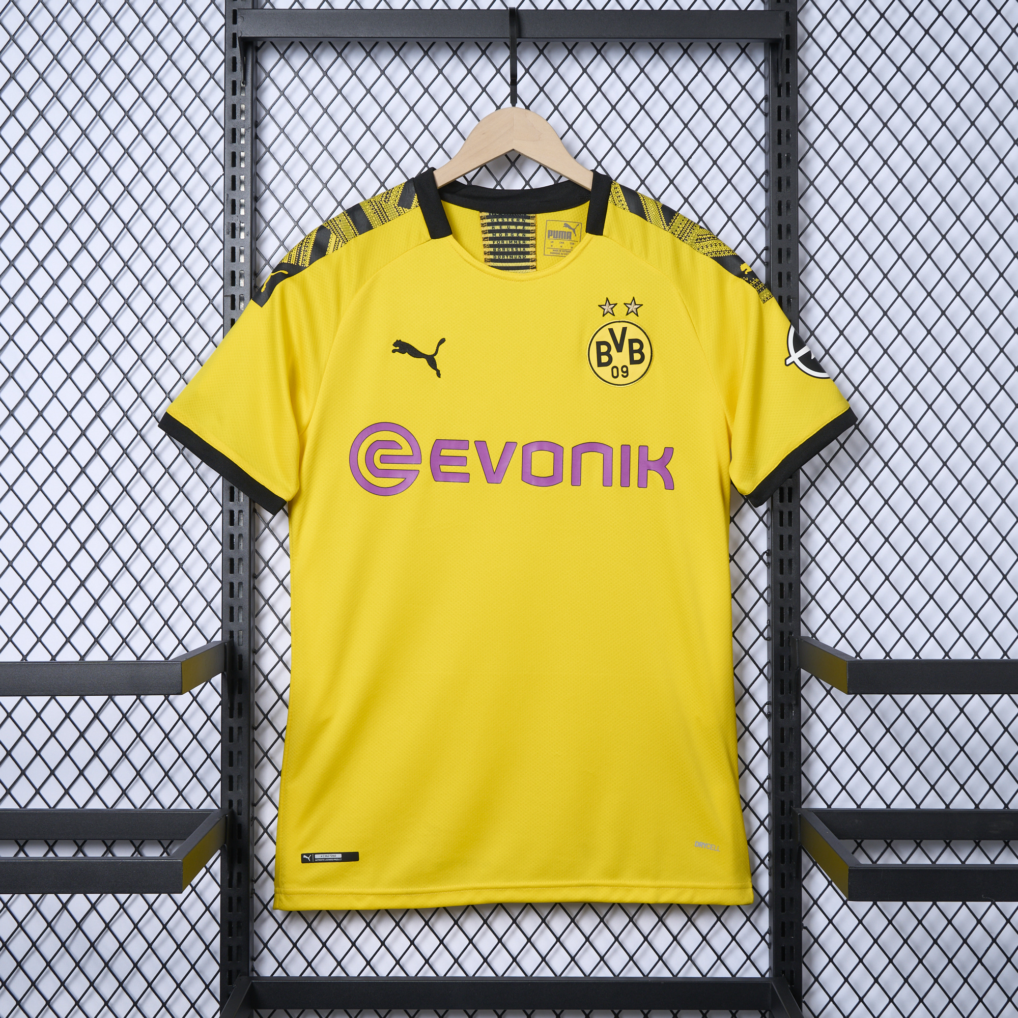 Retro Dortmund 2019-20 Home Stadium Jersey