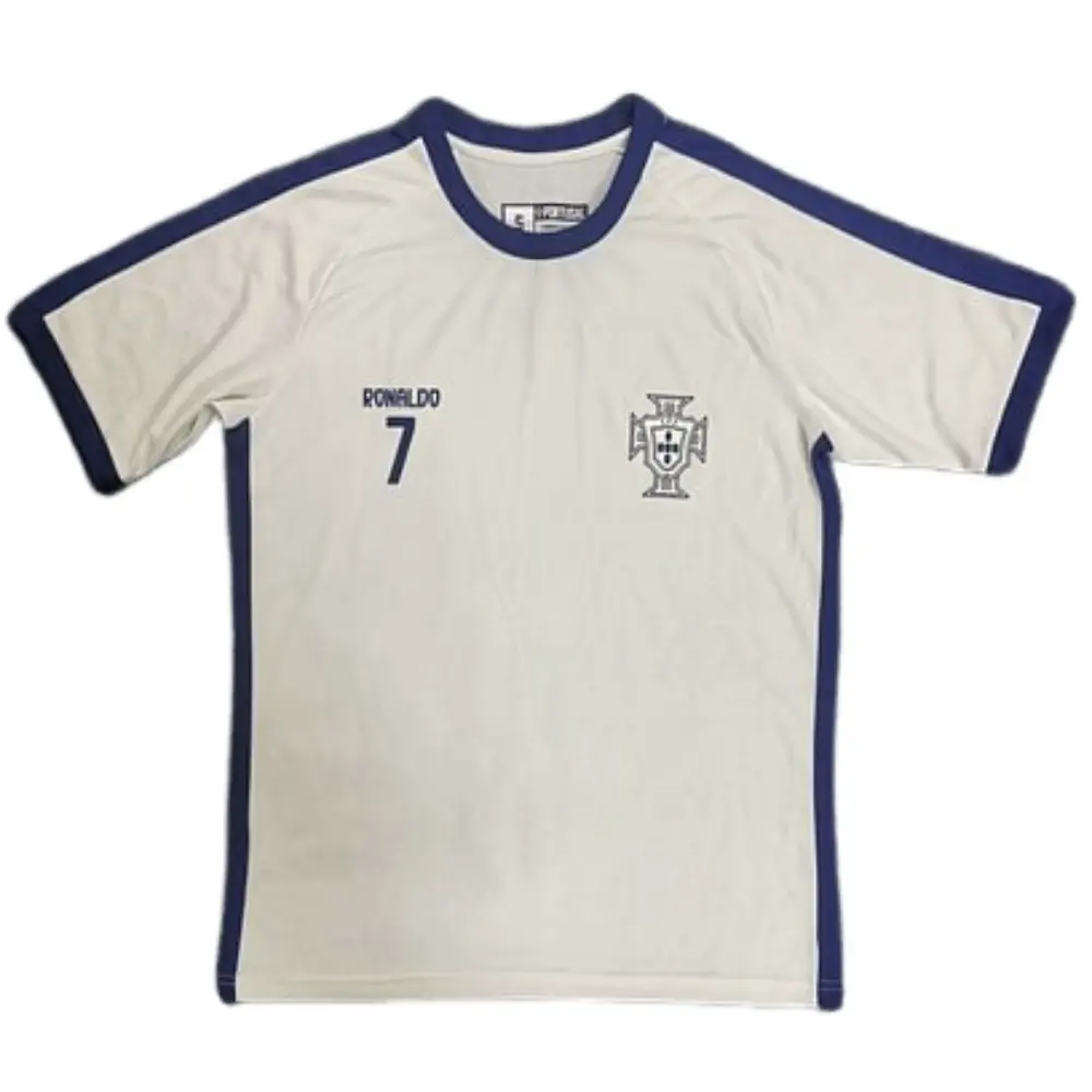 25-26 Portugal Beige No.7 T-shirt - Fan Edition