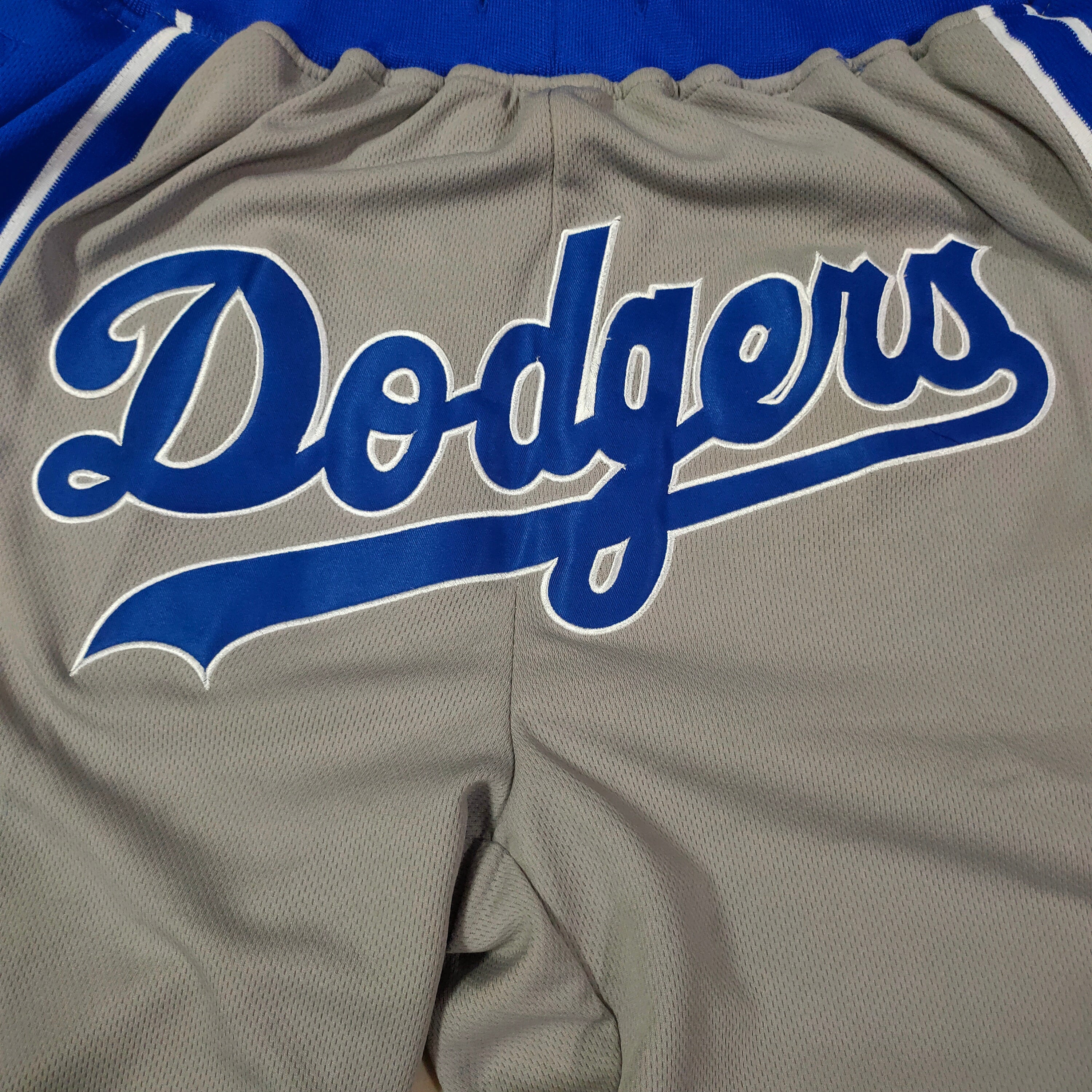Los Angeles Dodgers Gray Pocket Shorts