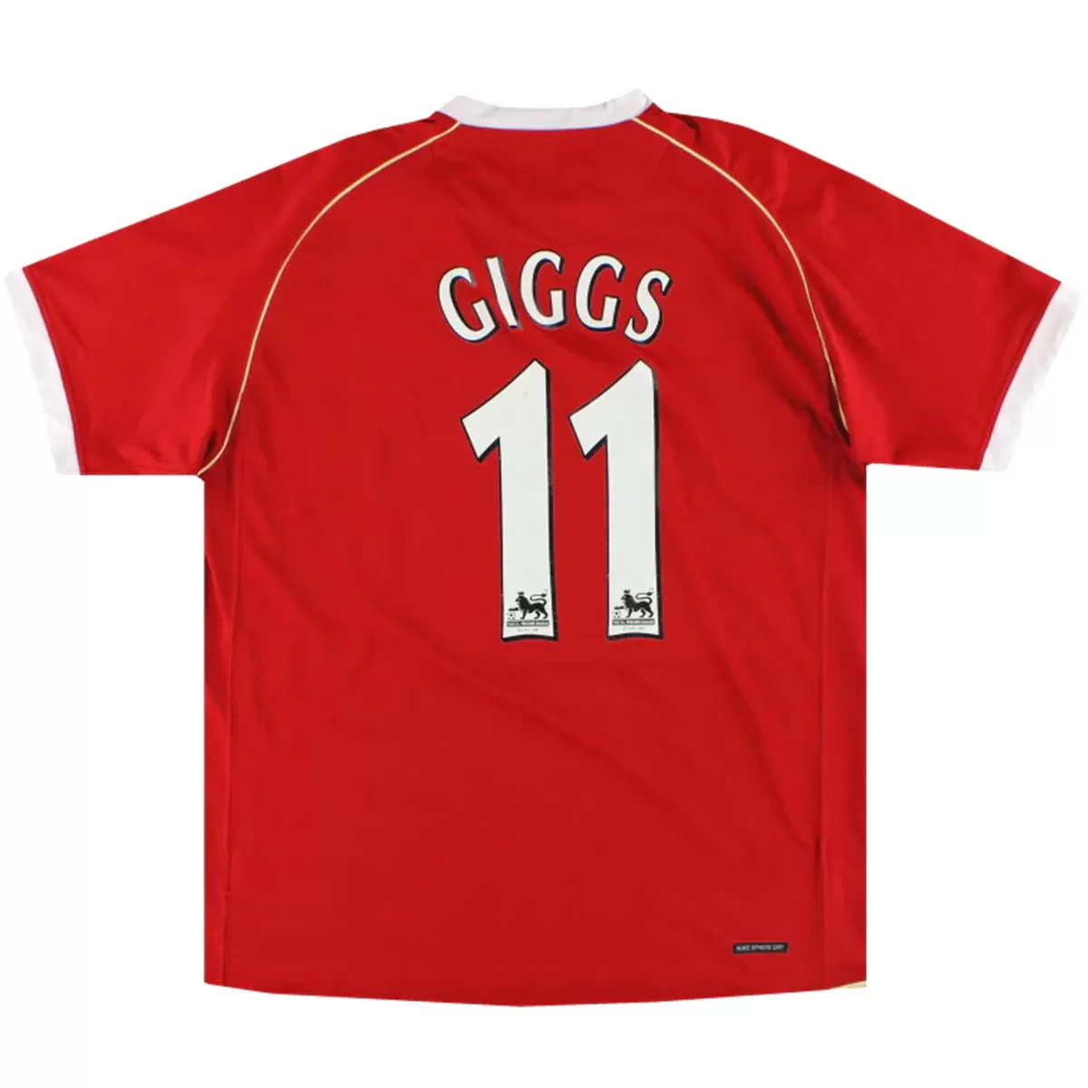 Giggs #11 Manchester United 2006/07 Home Retro Soccer Jersey