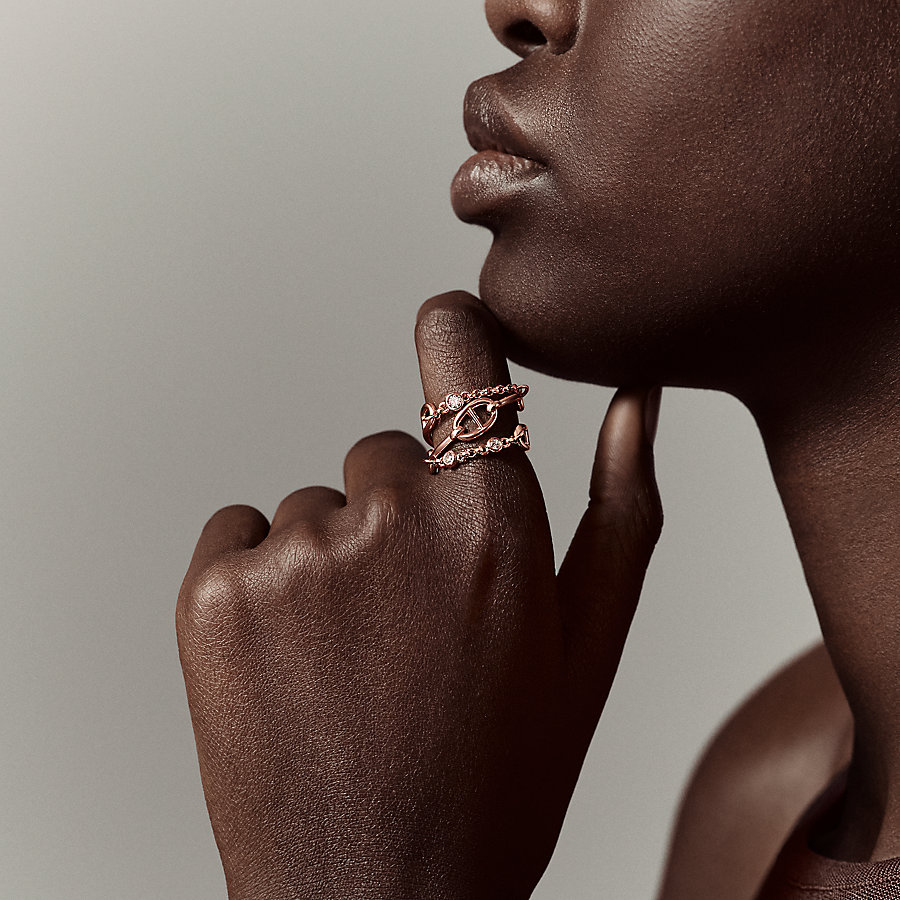 Chaine dancre Chaos ring, medium model