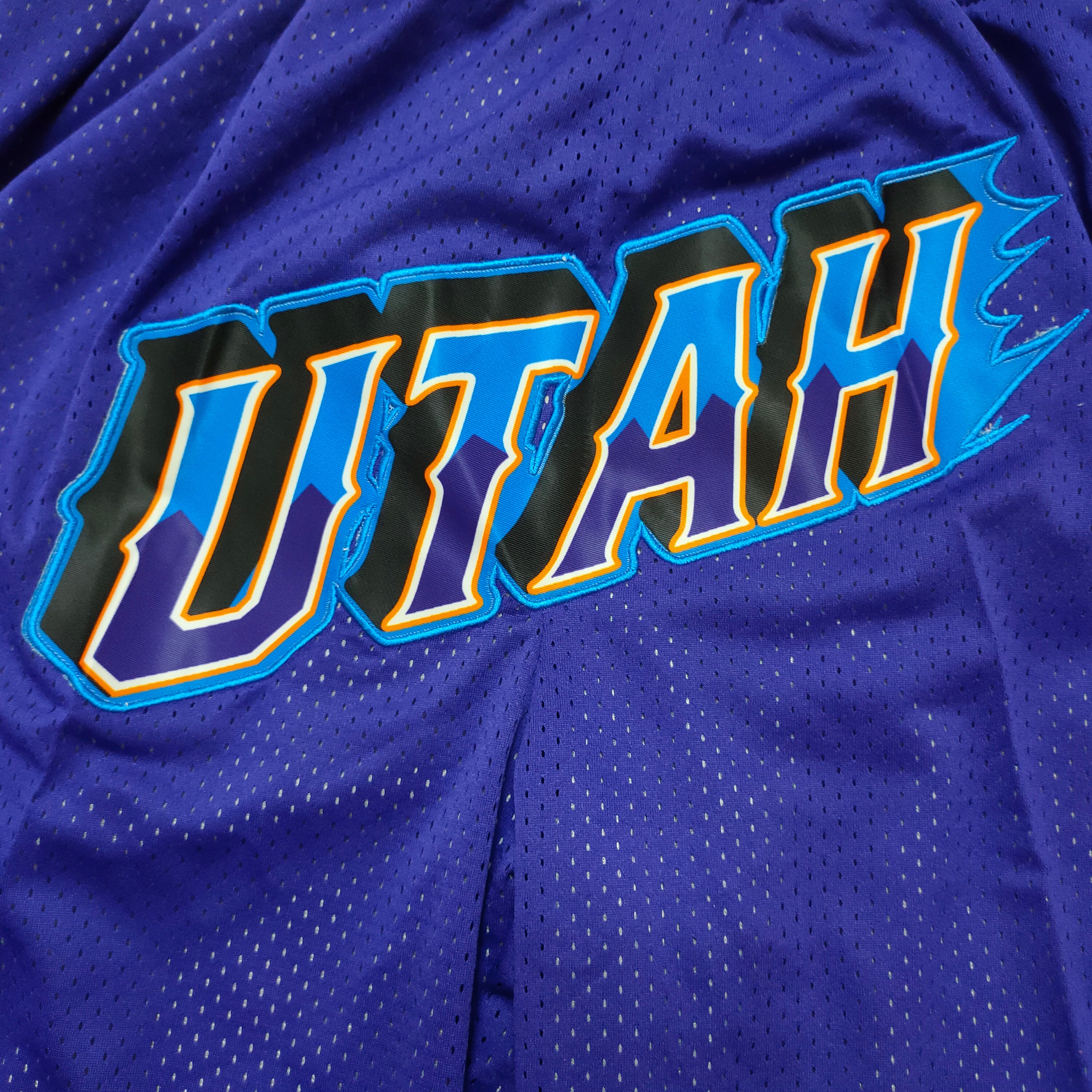 Utah Jazz Snowy Mountains UTAH purple pocket pants