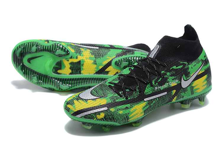 Phantom GT2 high-top Shock Wave series waterproof all-knit FG football shoes Nike Phantom GT2 Dynamic Fit Elite FG