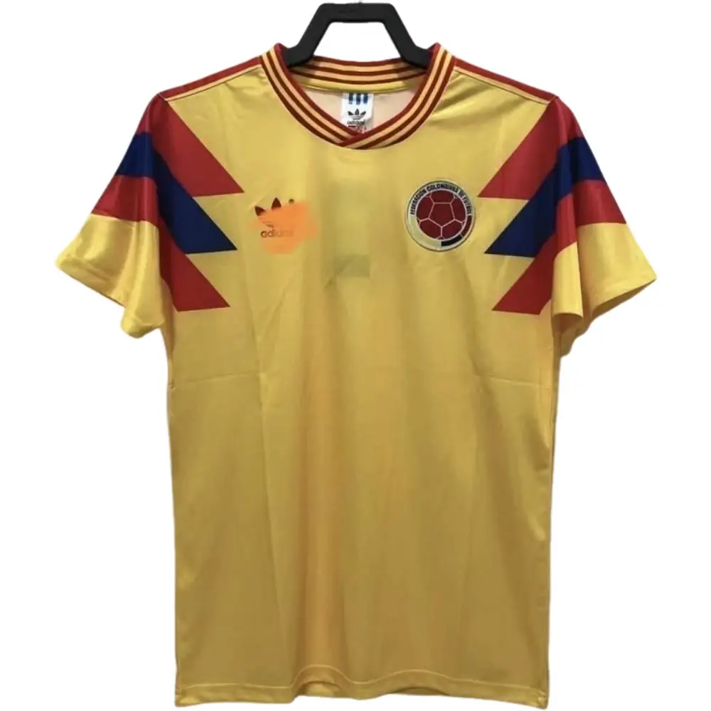 1990 Colombia Home Retro Jersey - Fans Edition