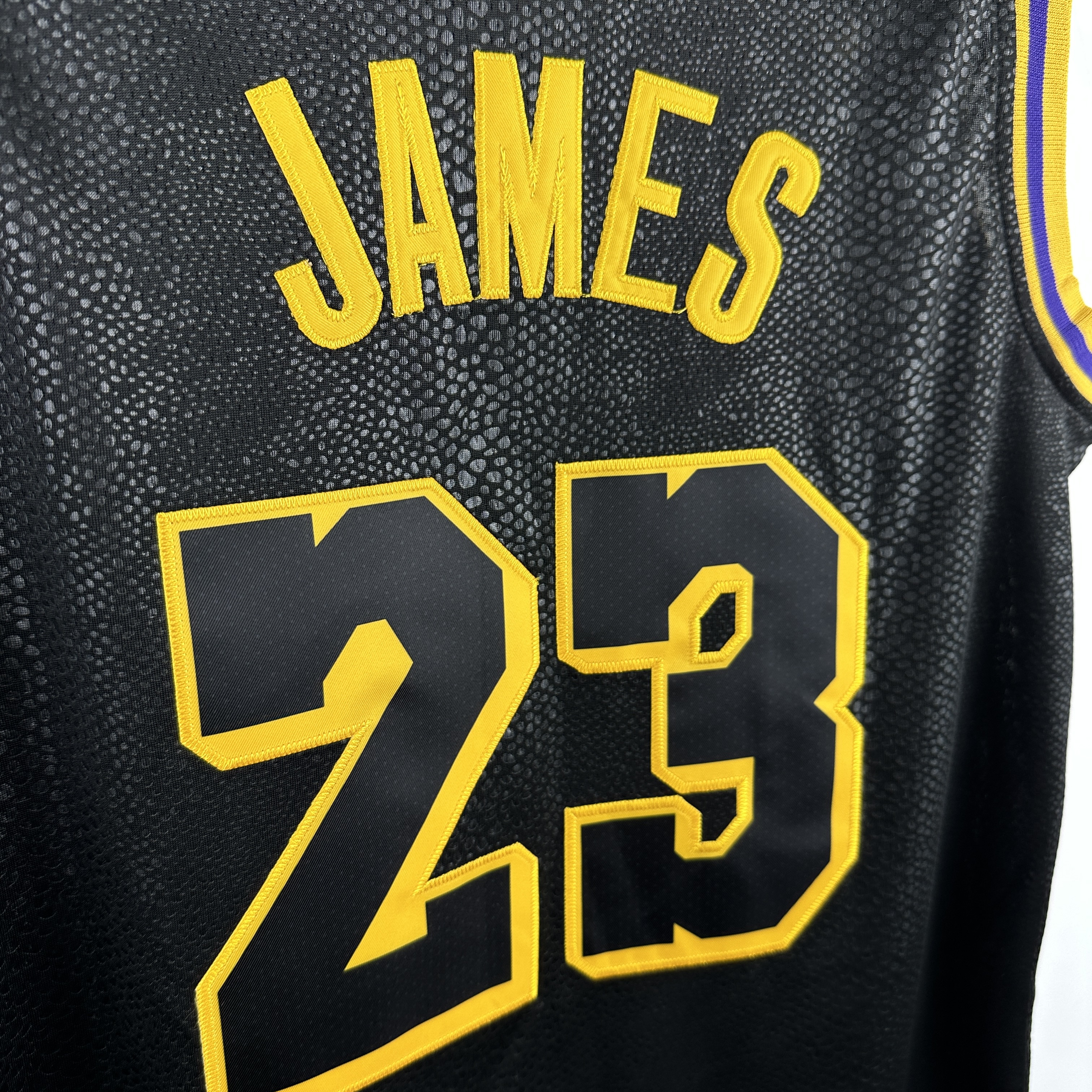 Embroidery Lakers Snake No. 23 James