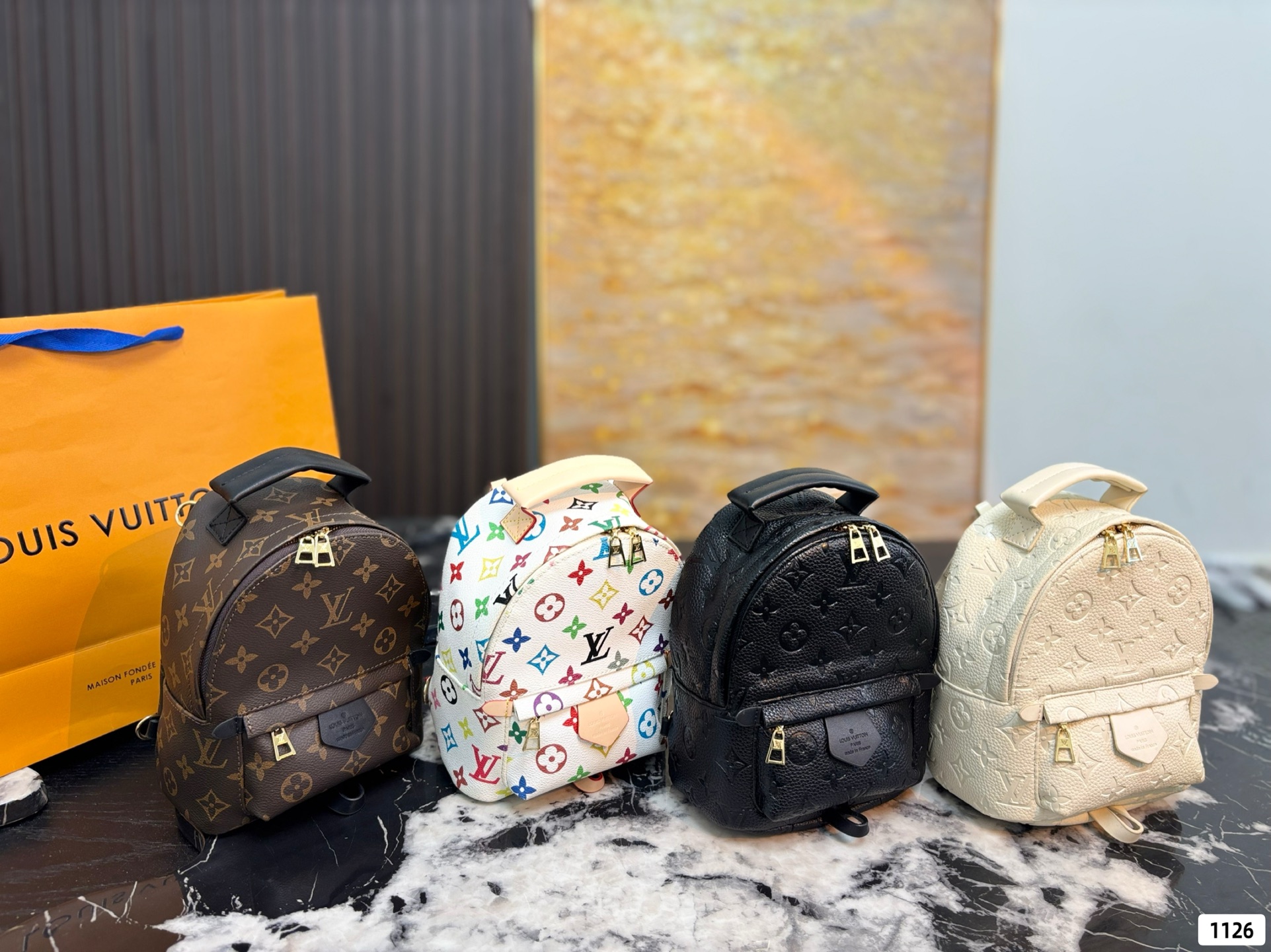 LV Monogram Empreinte Backpack Bag
