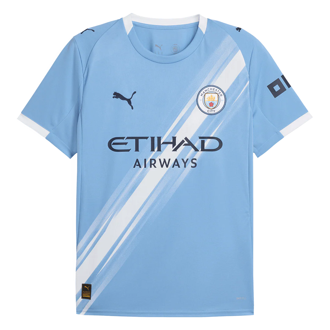 Manchester City Home Soccer Jersey 2025/26 Blue