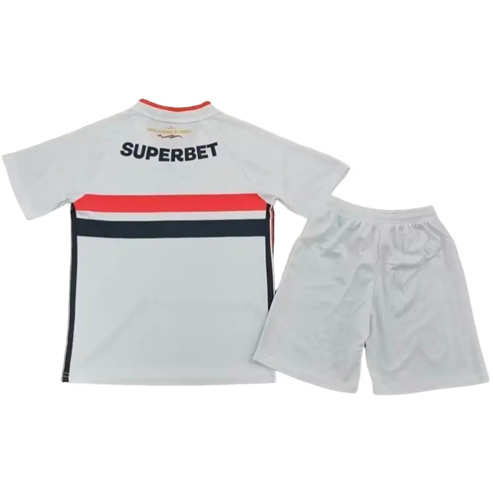 2026-27 Sao Paulo Home Jersey Children's Set - Fans Edition