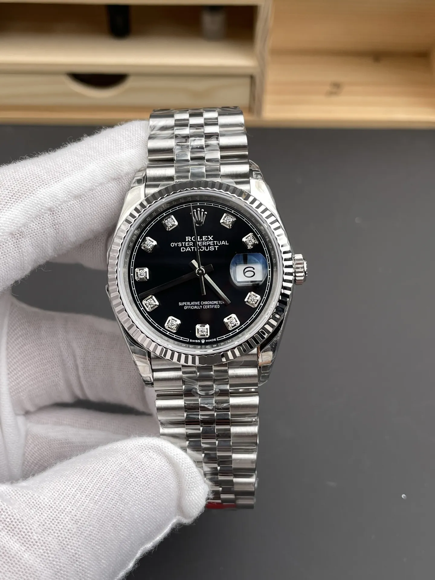 Rolex Datejust Diamond Markers 36mm