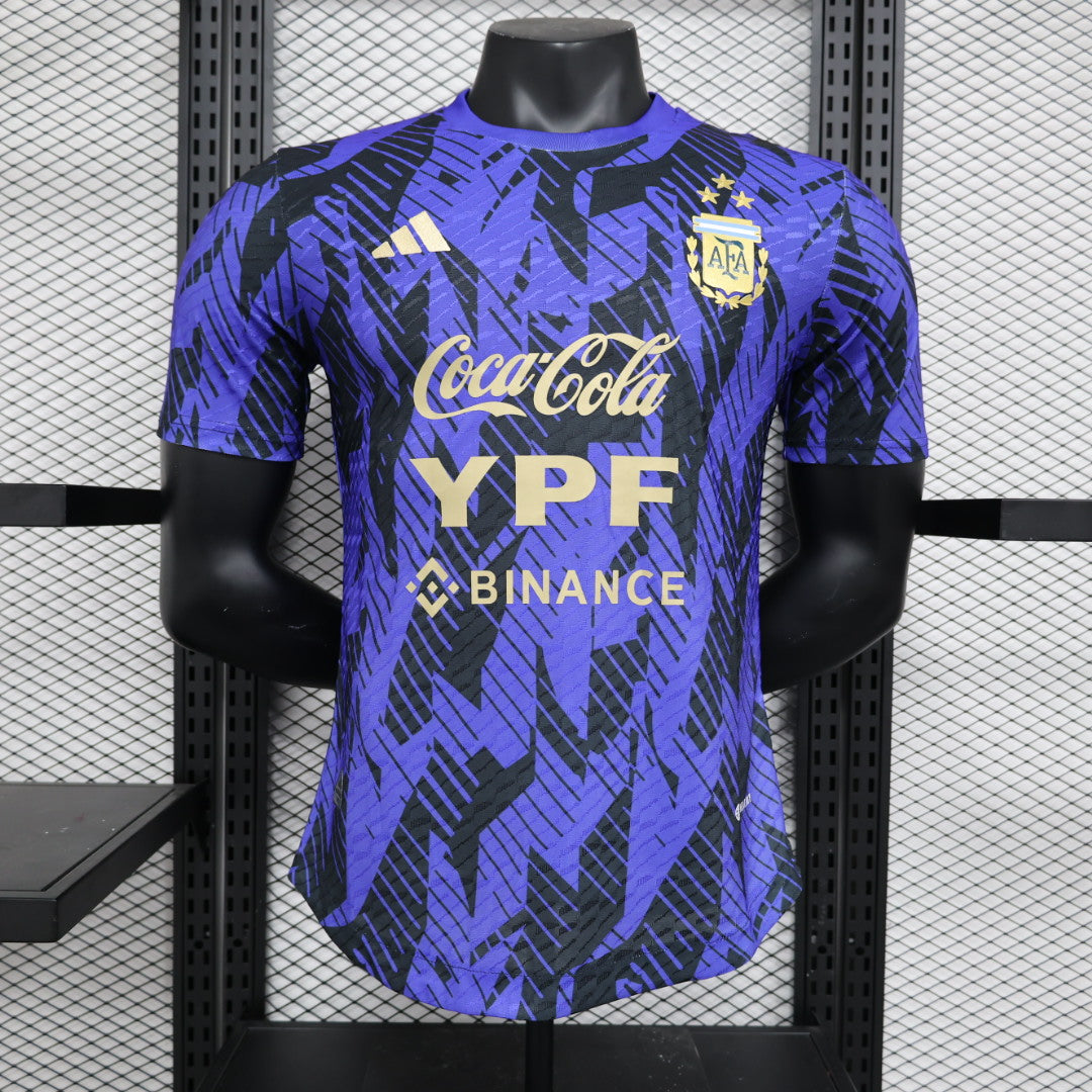 2023/2024 Player Version Argentina Pre-Match Training Jersey