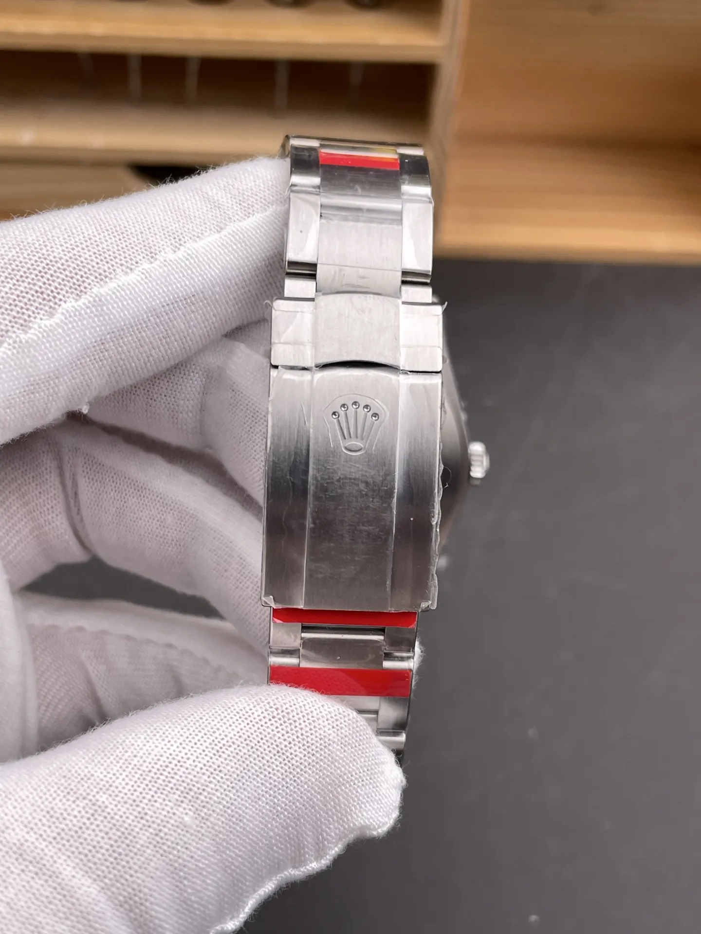 Rolex Oyster Perpetual Silver 41mm