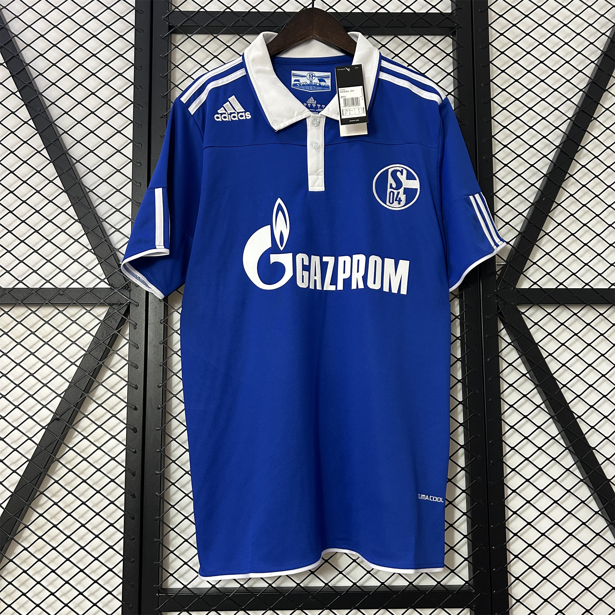 Retro Schalke 04 2010-12 Home Stadium Jersey