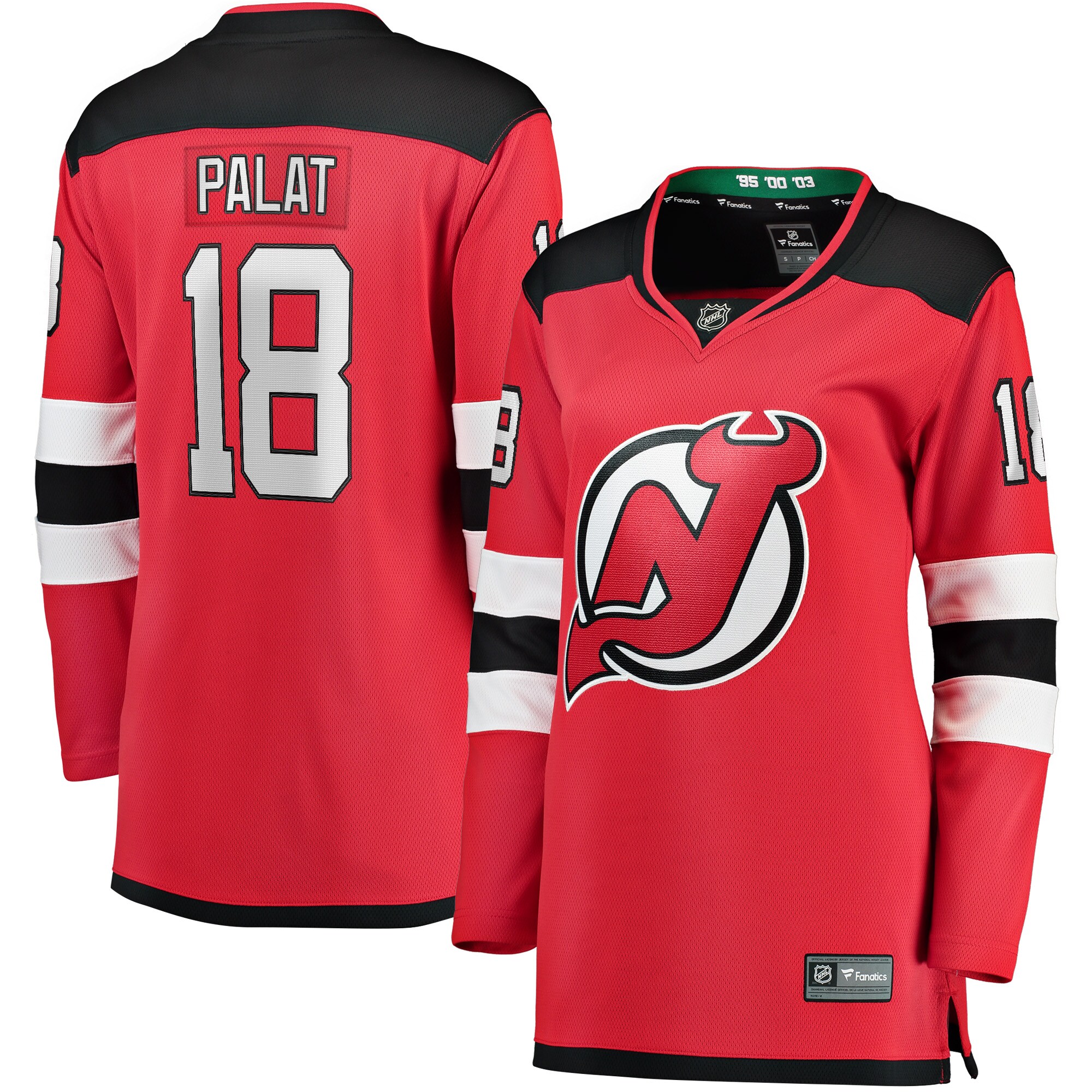 Ondrej Palat New Jersey Devils Fanatics Women’s Home Breakaway   Jersey – Red