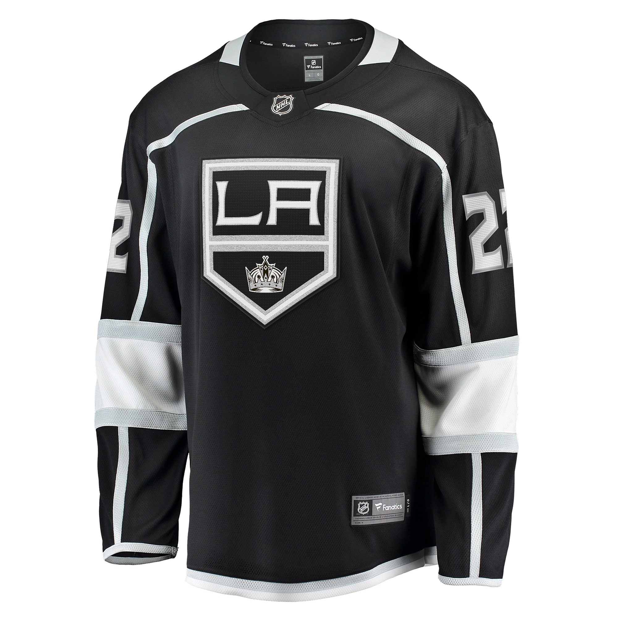 Kevin Fiala Los Angeles Kings Fanatics Home Breakaway   Jersey – Black