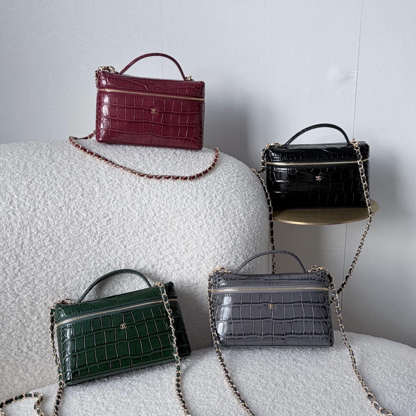 Chanel Vanity With Chain Bag