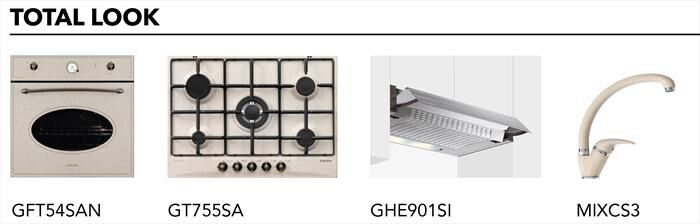 GLEM GAS - Lavello lneare LS286S 2 vasche-SABBIA