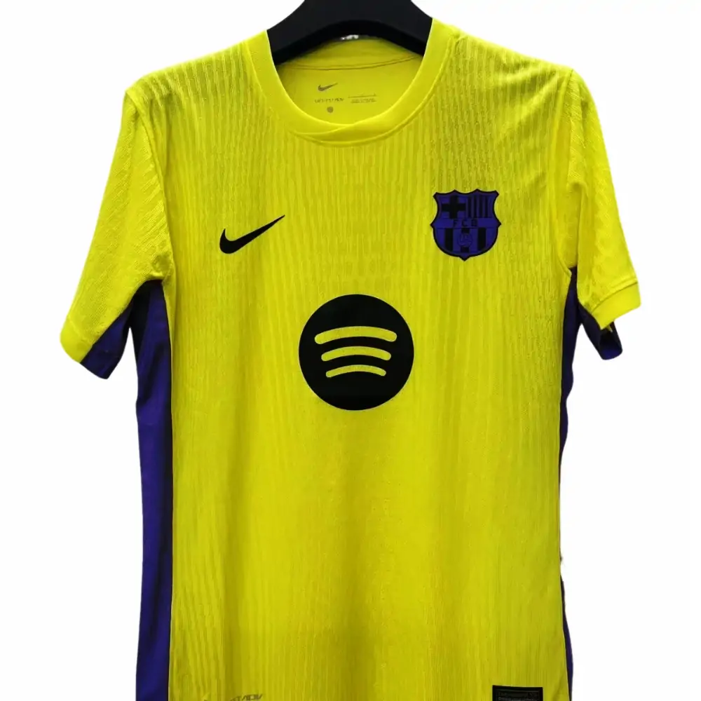 2025-26 Barcelona away short-sleeved jersey-player version