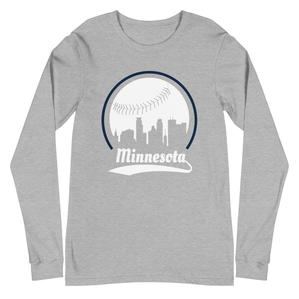 Unisex Minnesota Twins Baseball Long Sleeve Tee Shirt