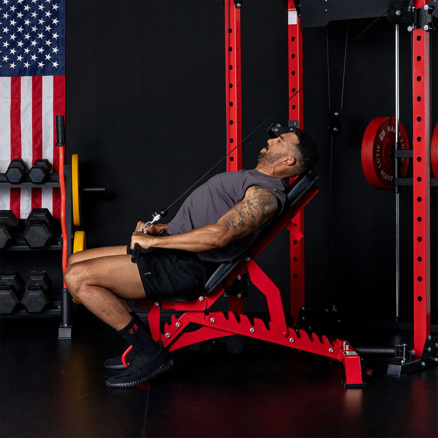 Major Fitness Adjustable Bench | 1300Lbs Capacity Weight Bench PLT01