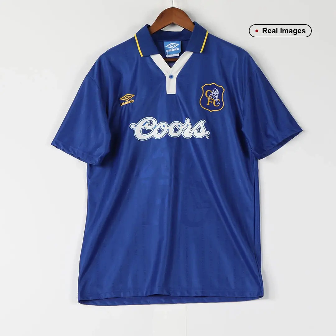 GULLIT #4 Chelsea 1995/97 Home Retro Soccer Jersey