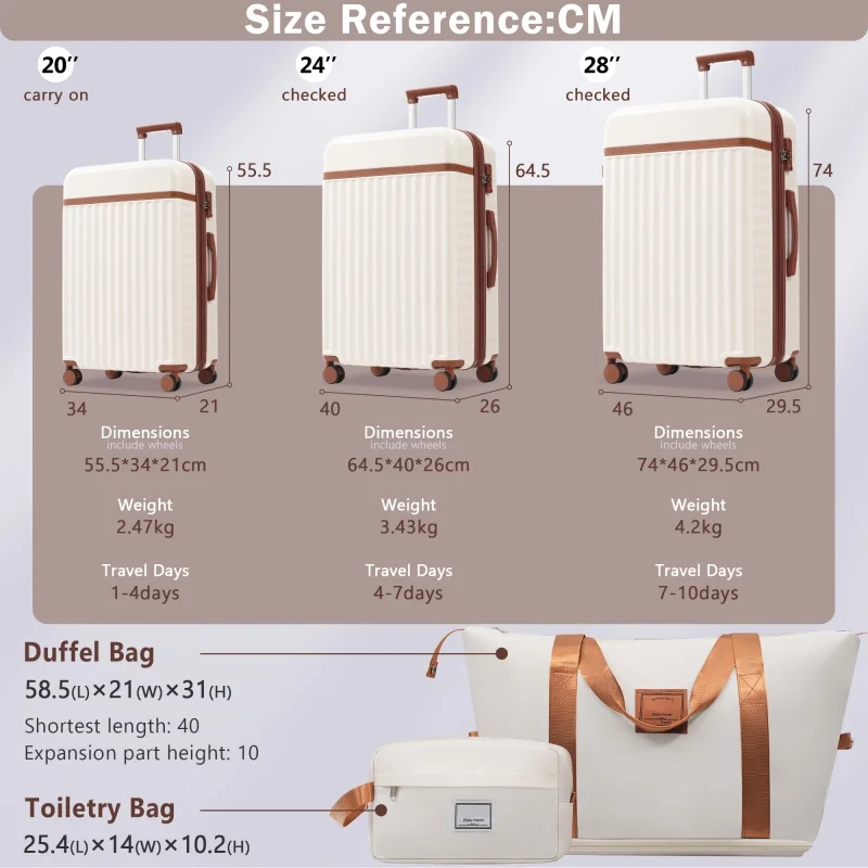Front Opening Luggage Set 3 Piece, Hardside Carry on Suitcase with USB Port, Expandable Luggage with Handle Bag Spinner Wheels TSA Lock