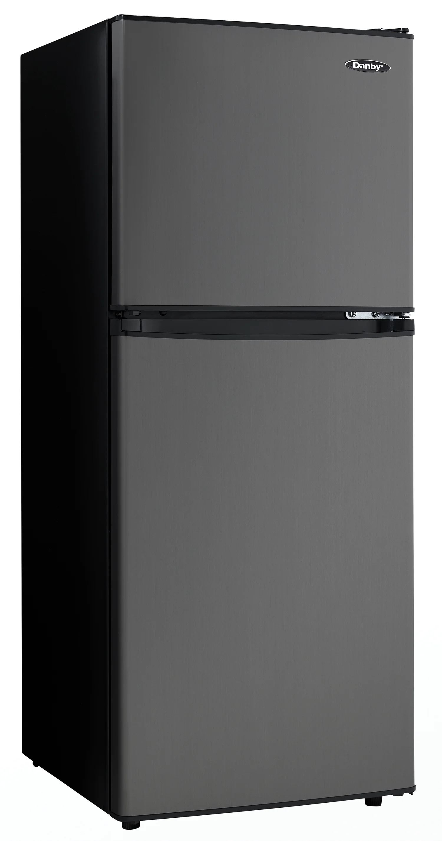 Danby 4.7 cu. ft. 2-door Compact Fridge in Black Stainless Steel Look DCR047A1BBSL