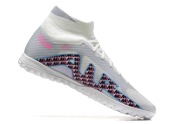 Assassin XV high-top fully knitted waterproof MD air cushion grass spike football shoes