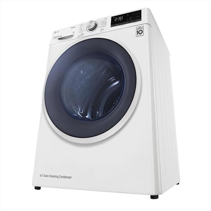 LG - Asciugatrice RH80V9AVHN 8Kg Classe C-Bianco
