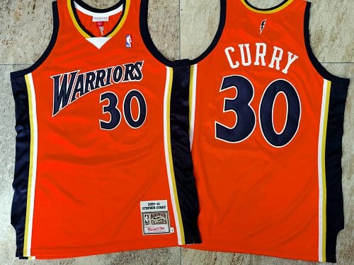 Stephen Curry Golden State Warriors Throwback Jersey