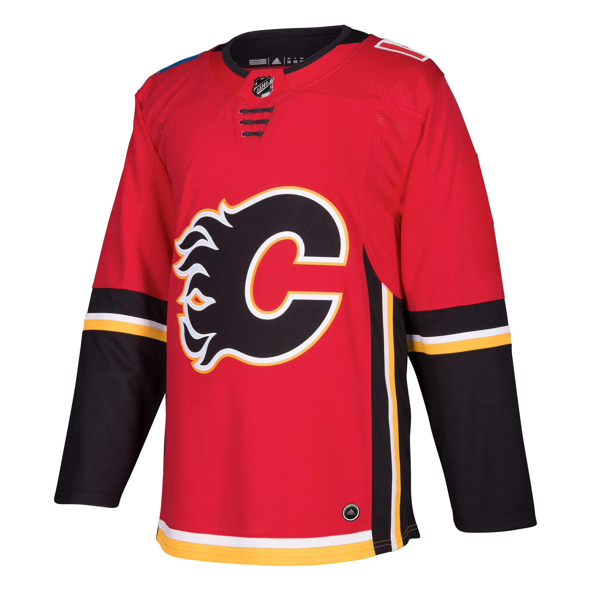 Calgary Flames  Home  Blank Jersey – Red