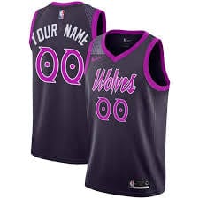 Custom Minnesota Timberwolves City Edition Jersey