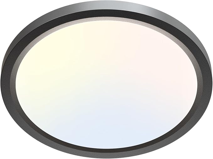 LED Ceiling Light Fixture, 6.5-Inch 12W 1200lm Small Flush Mount Light