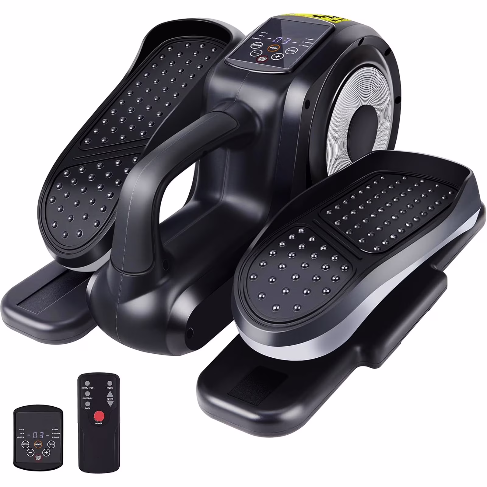 CATGOOD Under Desk Elliptical, Electric Seated Foot & Leg Pedal Exerciser While Sitting for Seniors