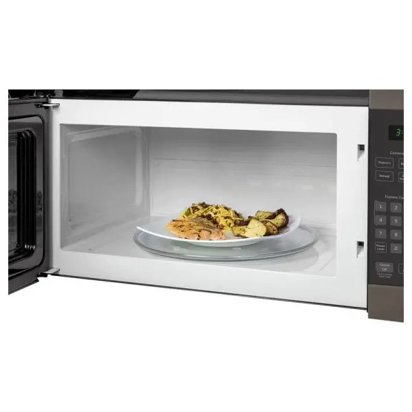 1.6 Cu. Ft. Over-the-Range Microwave – Slate Finish with Fingerprint-Resistant Surface