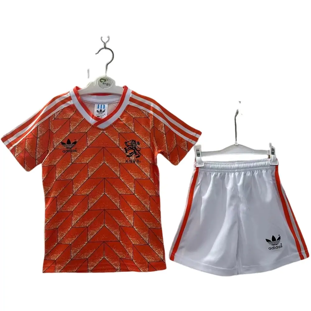 1998 Netherlands Home Retro Kit - Kids