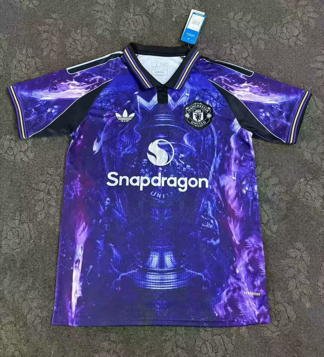2025/2026 Manchester United Special Gold Cup Football Jersey 1:1 Thai Quality