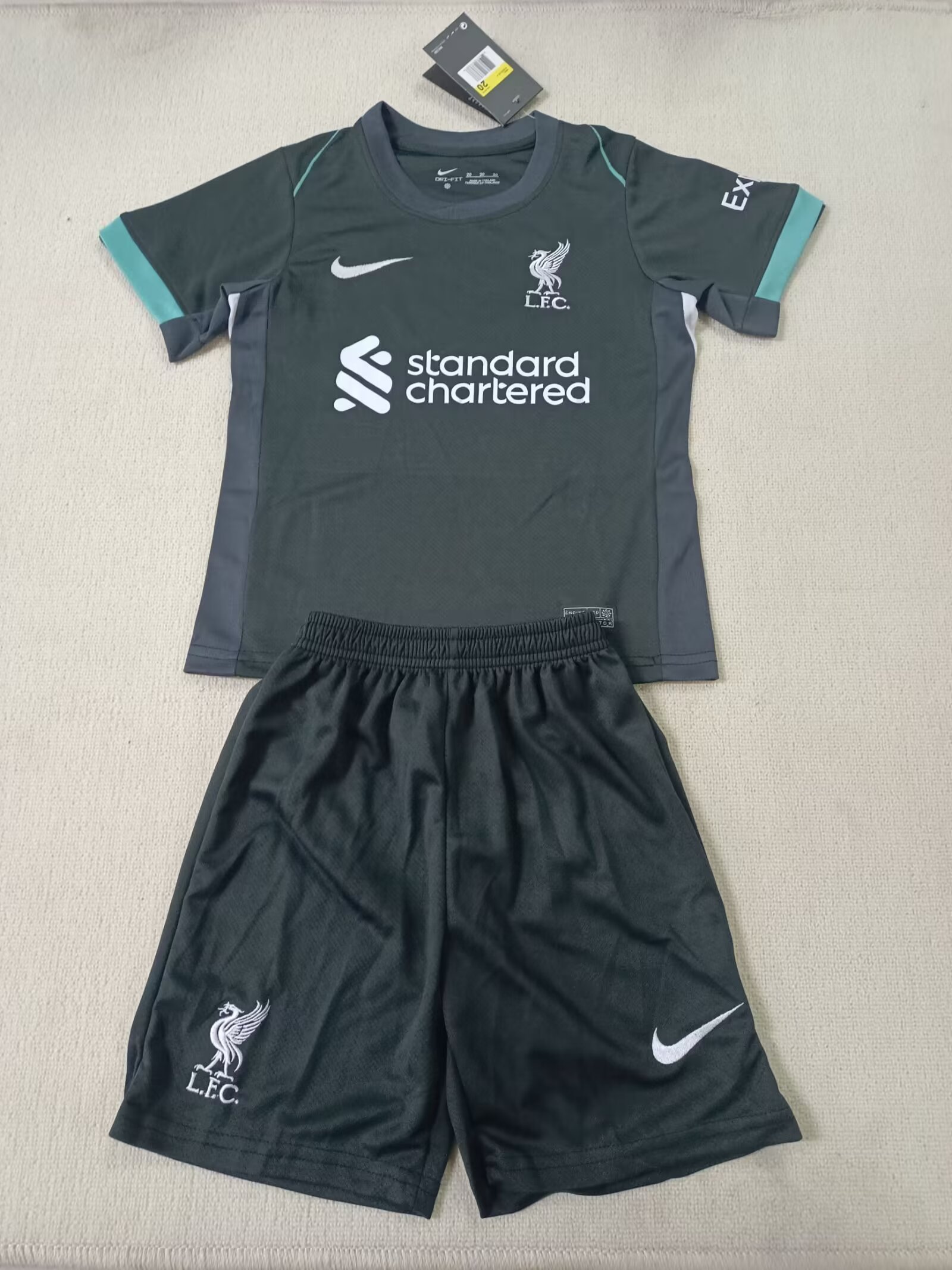 2024/25 Liverpool Away Jersey (Children's Edition) 1:1 Thai Quality