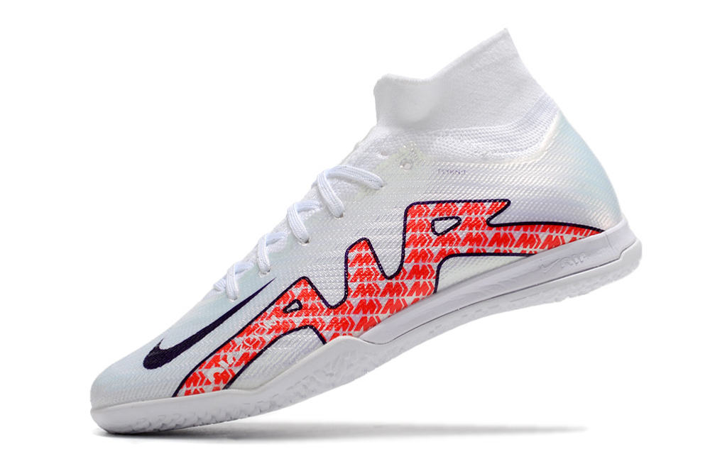 Assassin 15th generation high-top fully knitted waterproof MD air cushion grass spike football shoes