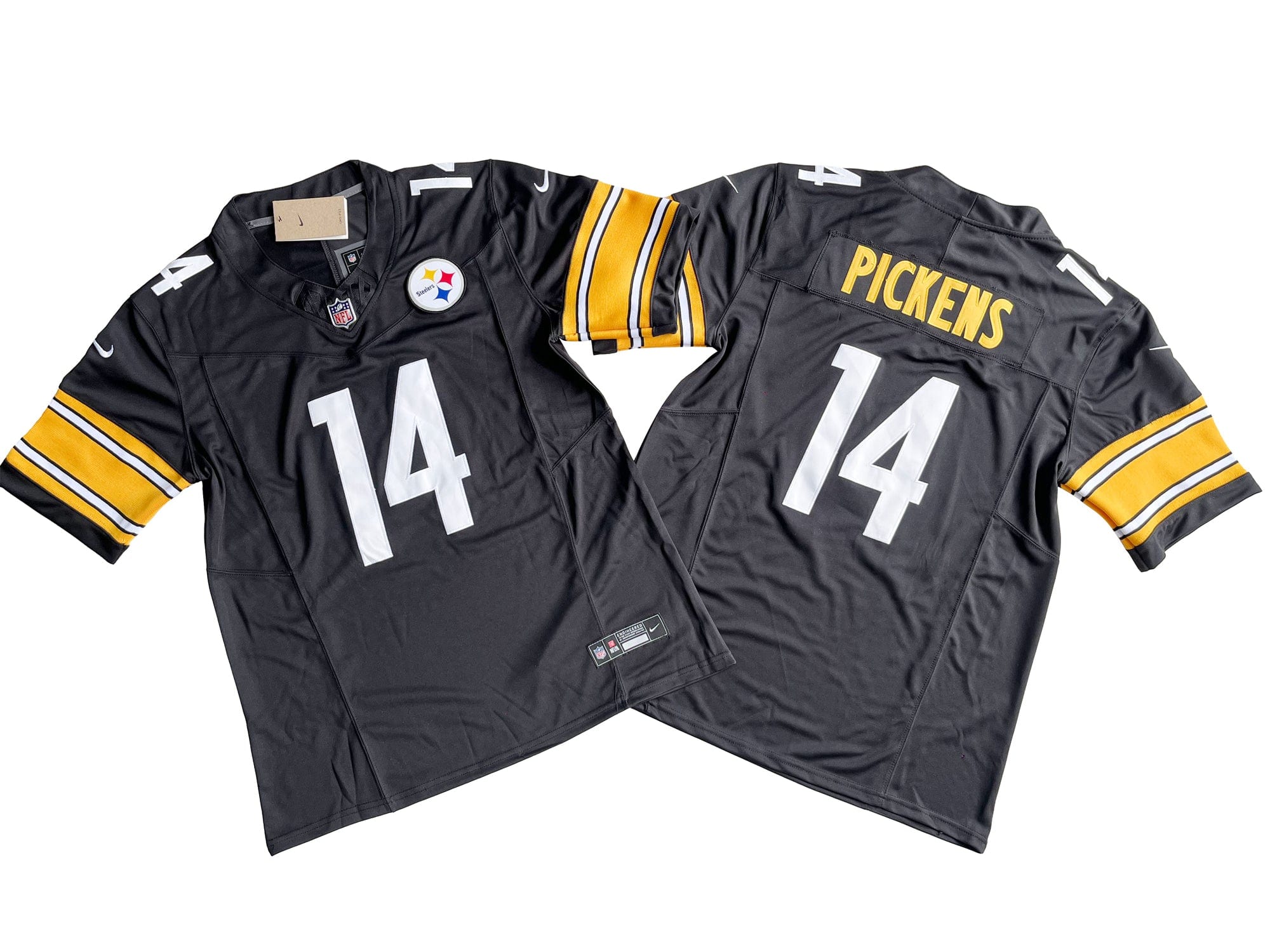 Pittsburgh Steelers 14# George Pickens Nike Vapor F.U.S.E. Limited Jersey