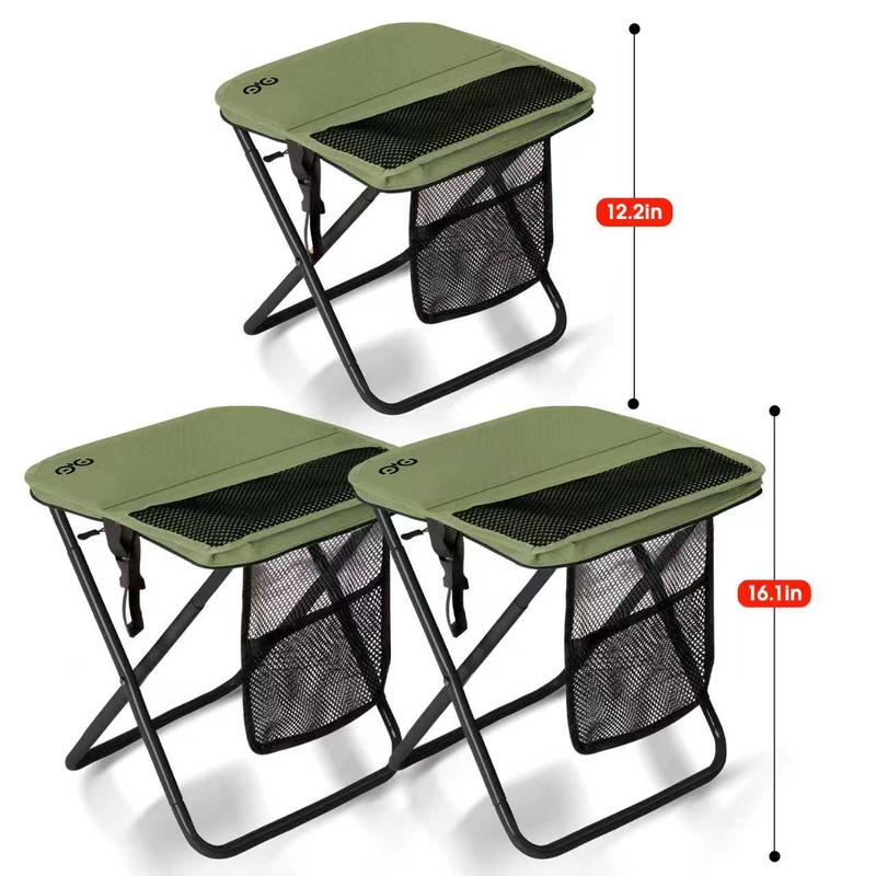 Portable Outdoor Folding Chair with Shoulder, Strap Ultra Light 1.5 lbs