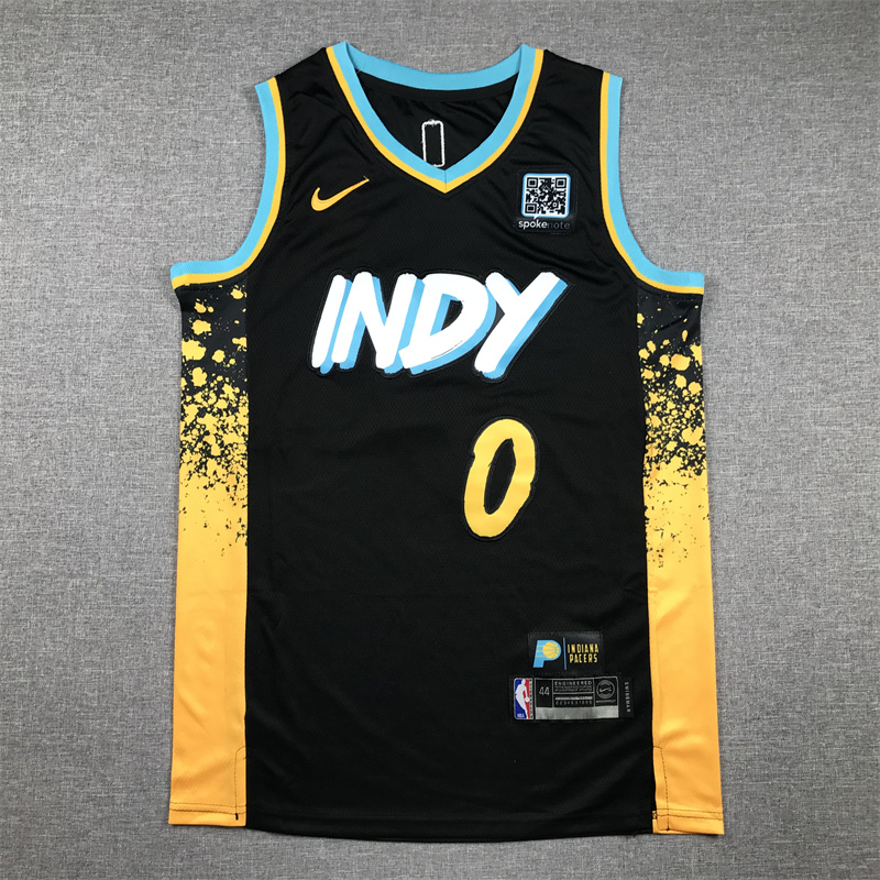 Unisex Pacers 2024/25 Embroidered Swingman Jersey City Edition
