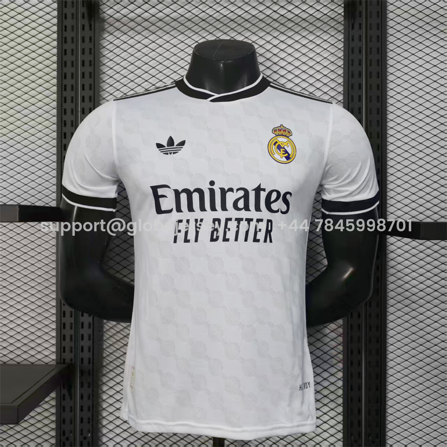 Real Madrid 25-26 Polka Dots White Jersey - Player Version