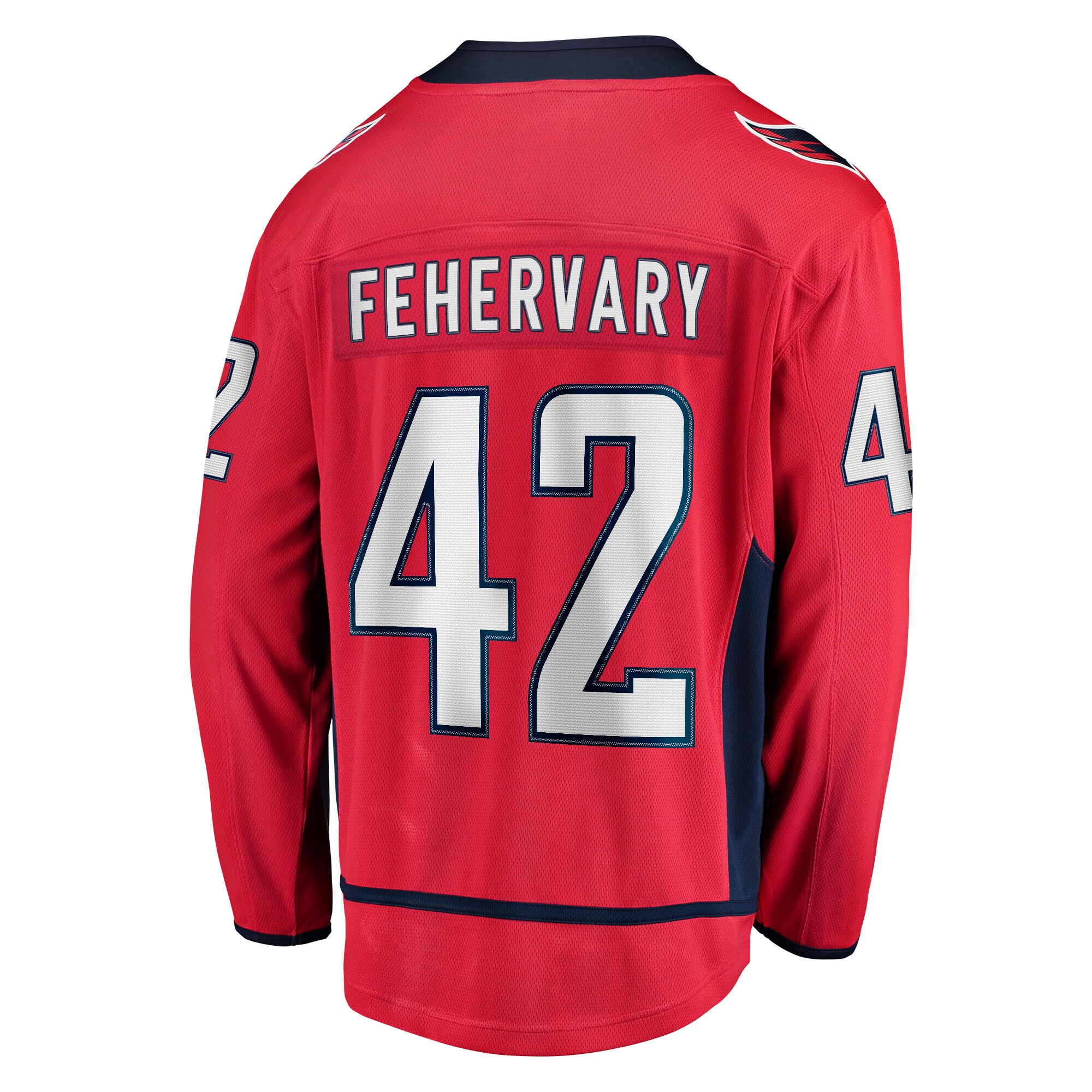 Martin Fehervary Washington Capitals Fanatics Home Breakaway   Jersey – Red