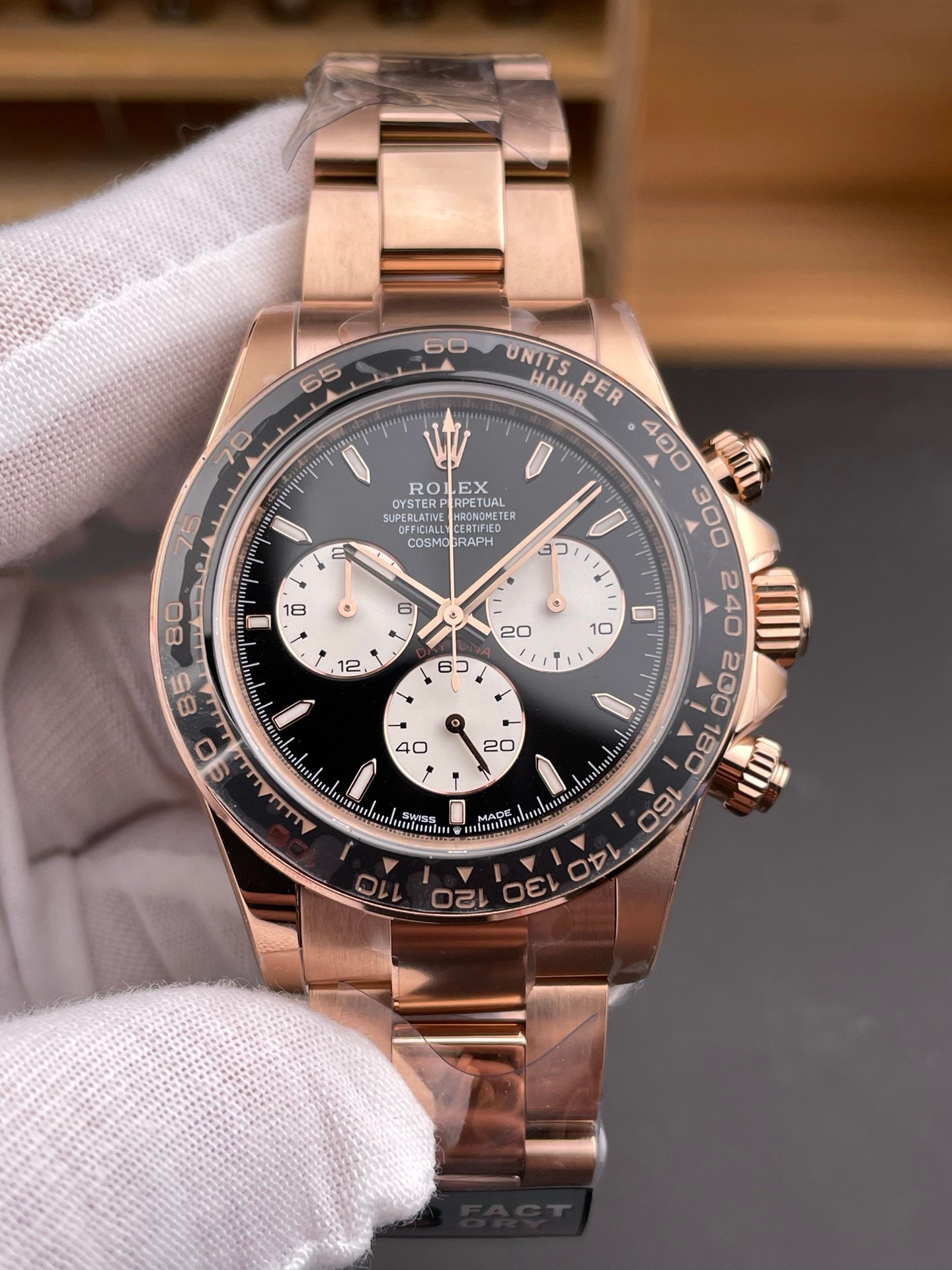 Rolex Daytona Rose Gold Le Mans