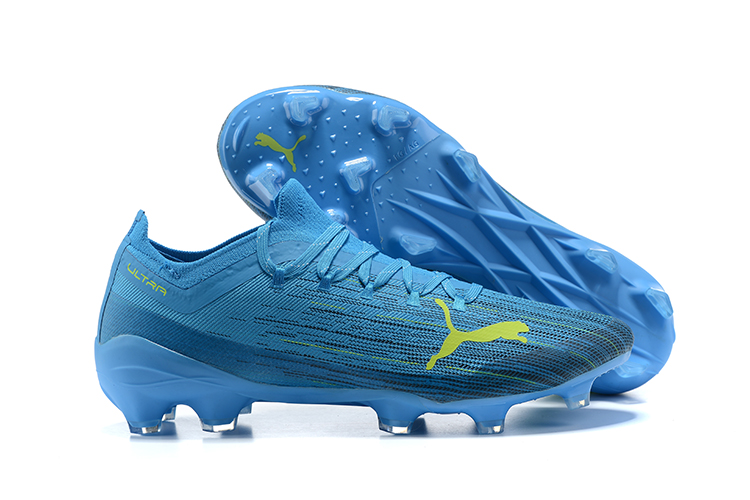 Fully knitted waterproof FG football shoes