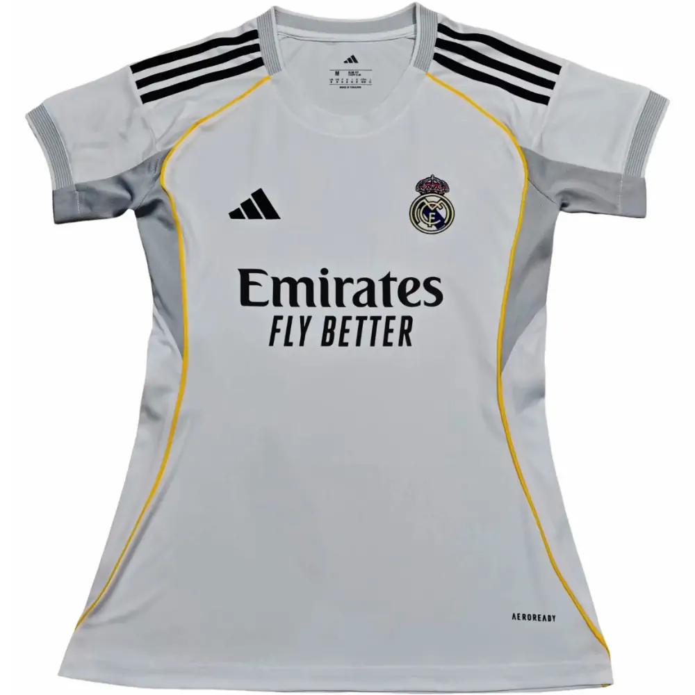 2025-26-New Season- Real Madrid Home-Women's-Jersey